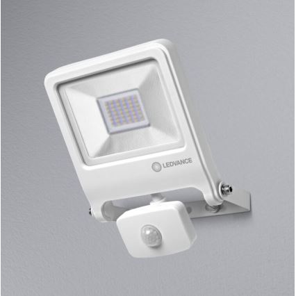 Ledvance - LED Strålkastare med sensor ENDURA LED/30W/230V IP44