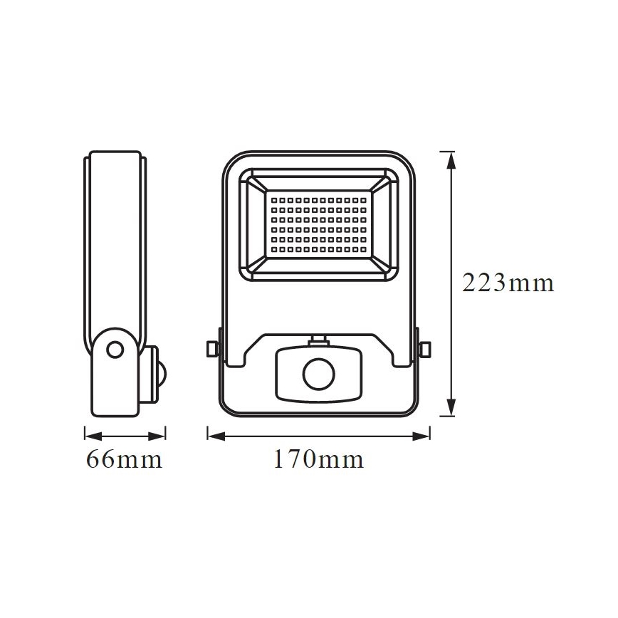 Ledvance - LED Strålkastare med sensor ENDURA LED/30W/230V IP44