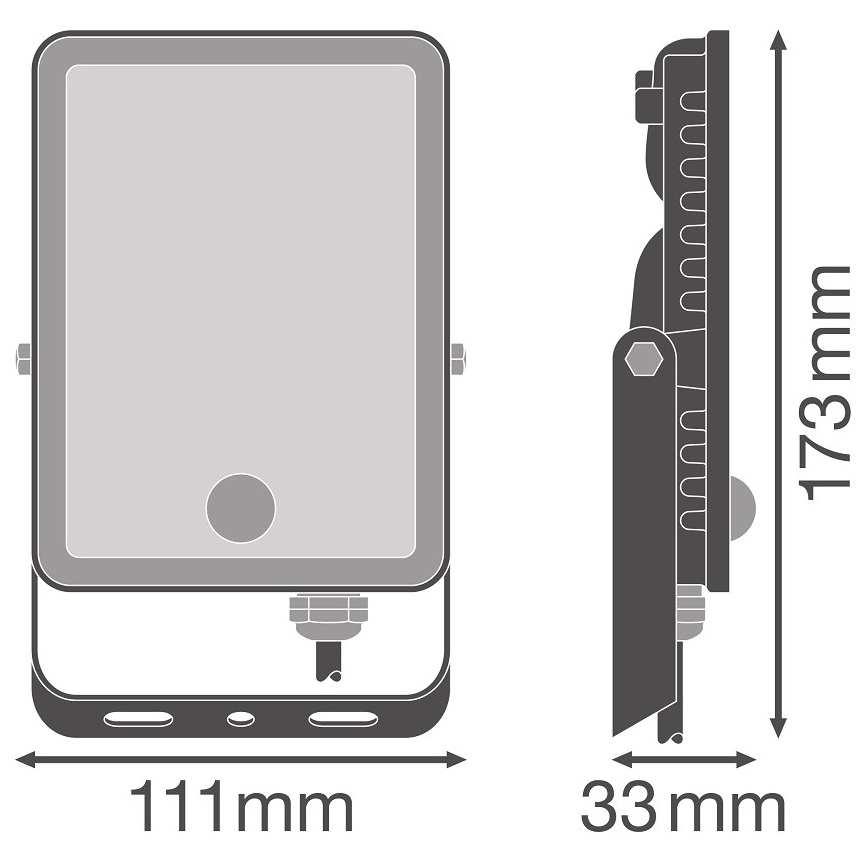 Ledvance - LED Strålkastare med sensor FLOODLIGHT LED/20W/230V 6500K IP65