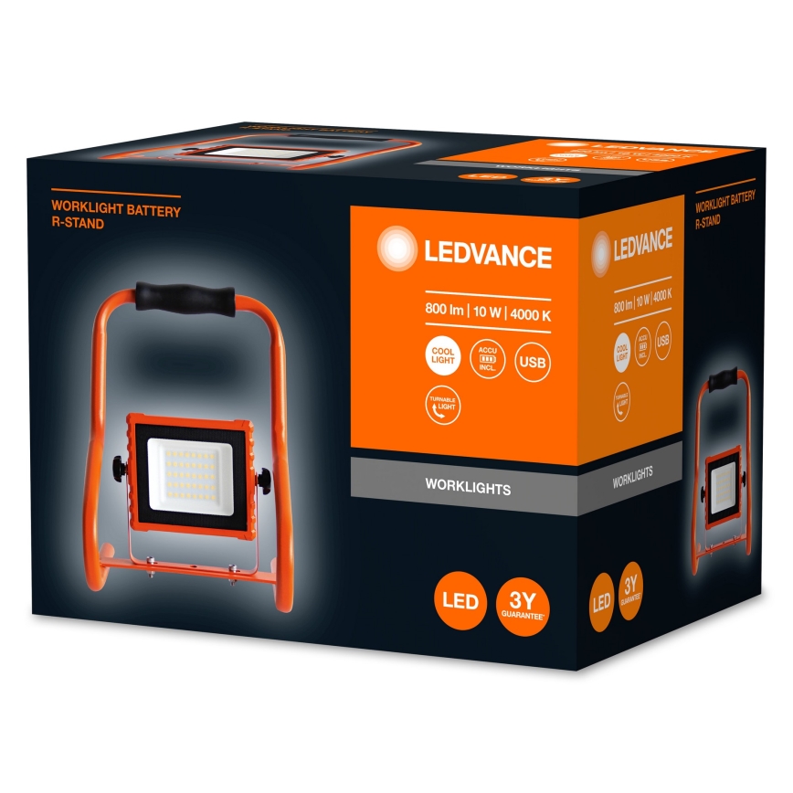 Ledvance - LED strålkastare  R-STAND LED/10W/5V IP44