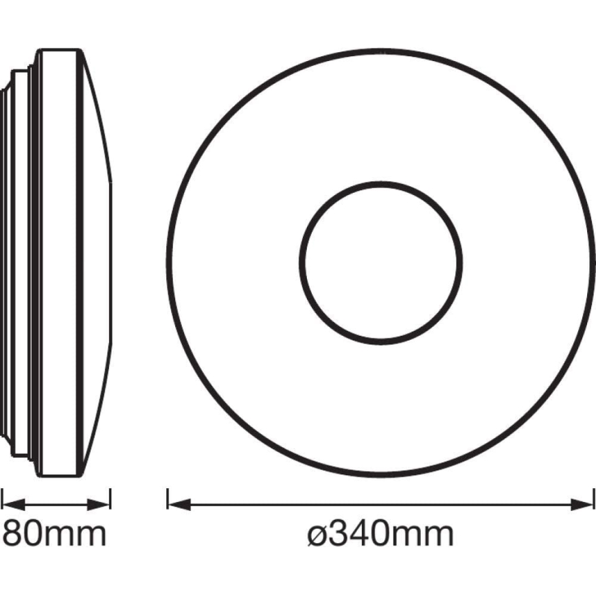 Ledvance - LED Takbelysning med sensor SPARKLEDOT LED/24W/230V