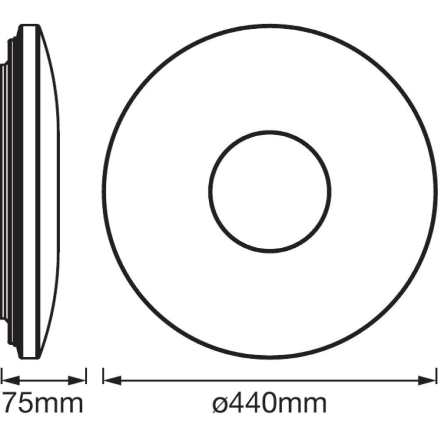 Ledvance - LED Takbelysning med sensor SPARKLEDOT LED/32W/230V
