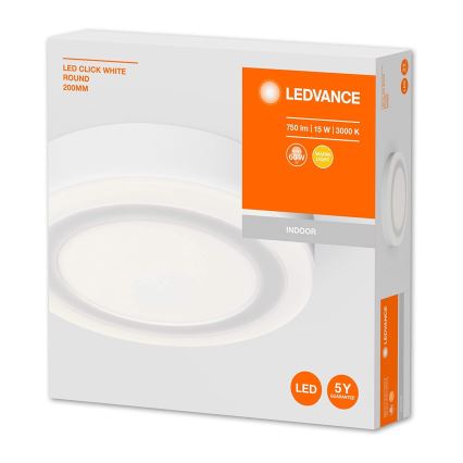 Ledvance - LED Takbelysning ROUND LED/15W/230V d. 20 cm