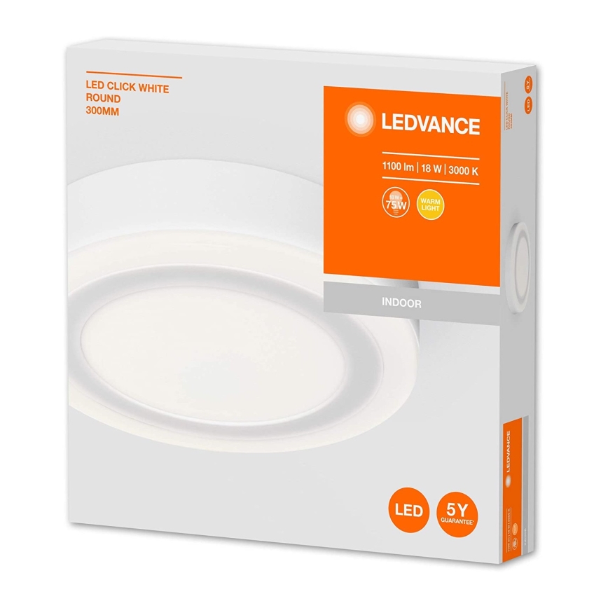 Ledvance - LED Takbelysning ROUND LED/18W/230V d. 30 cm