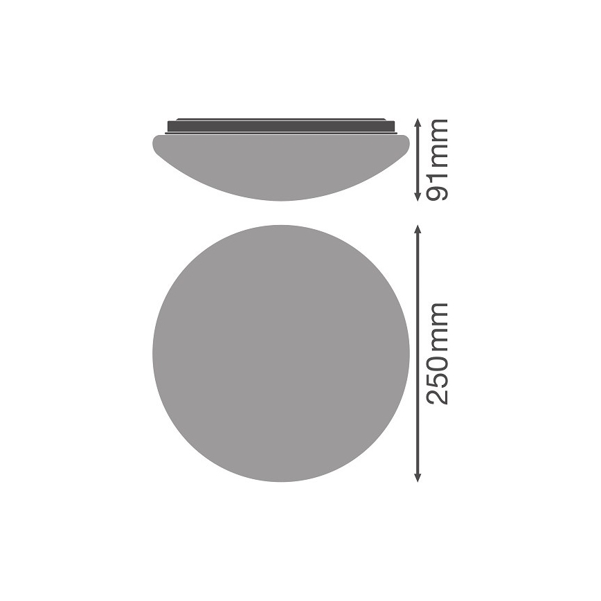 Ledvance - LED taklampa ESSENTIAL LED/13W/230V 4000K