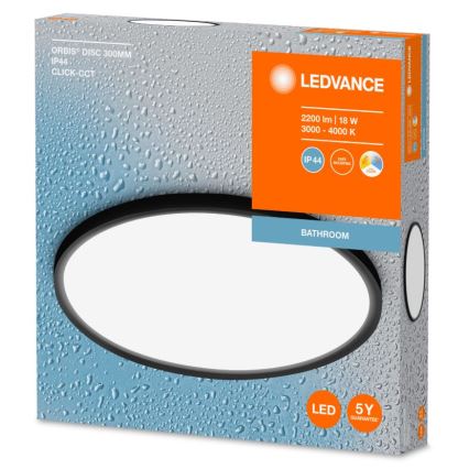 Ledvance - LED taklampa för badrum DISC LED/18W/230V 3000/4000K IP44