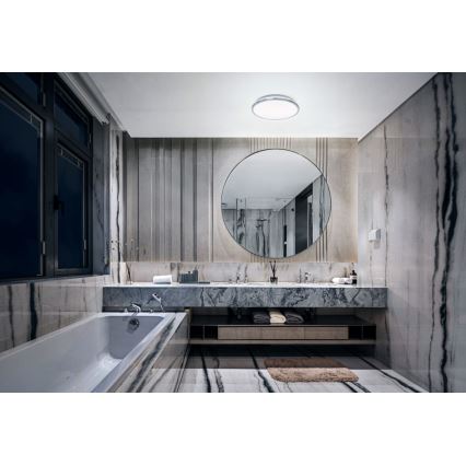 Ledvance - LED taklampa för badrum DISC LED/18W/230V 3000/4000K IP44