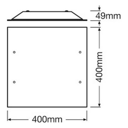 Ledvance - LED taklampa LUNIVE LED/24W/230V