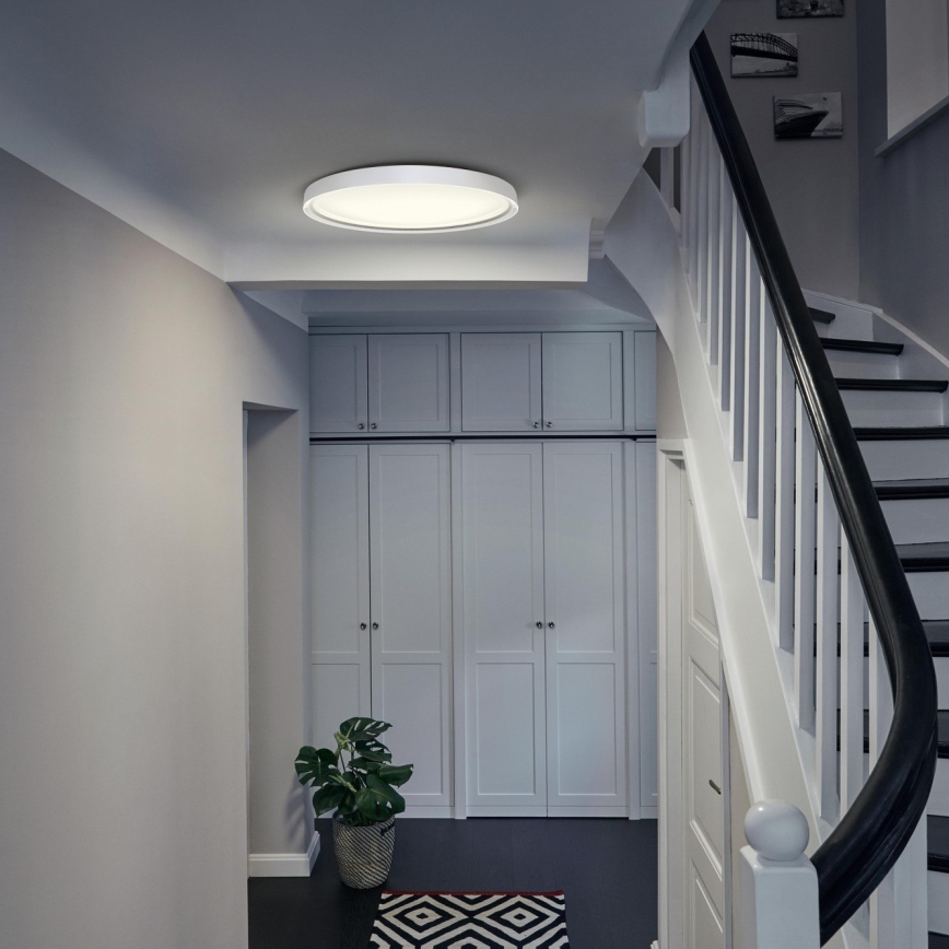 Ledvance - LED taklampa med sensor PLATE LED/32W/230V 3000K