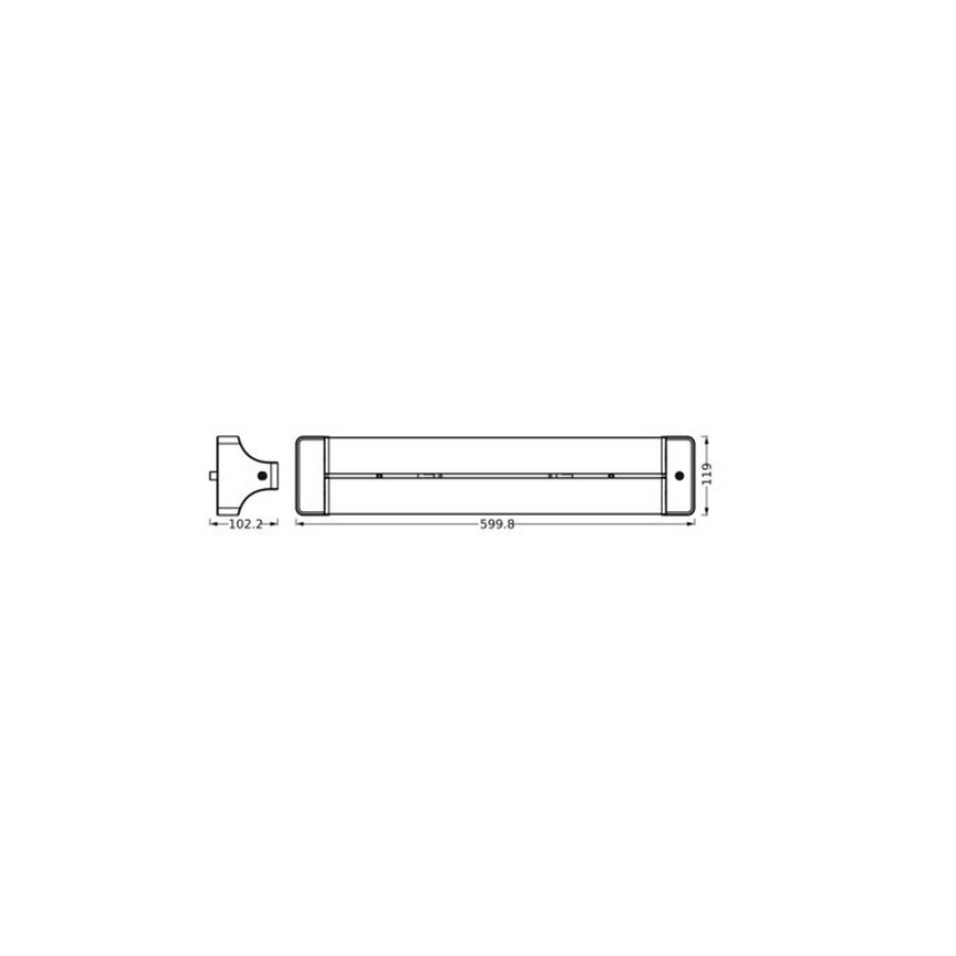 Ledvance - LED taklampa OFFICE LINE LED/24W/230V 60 cm