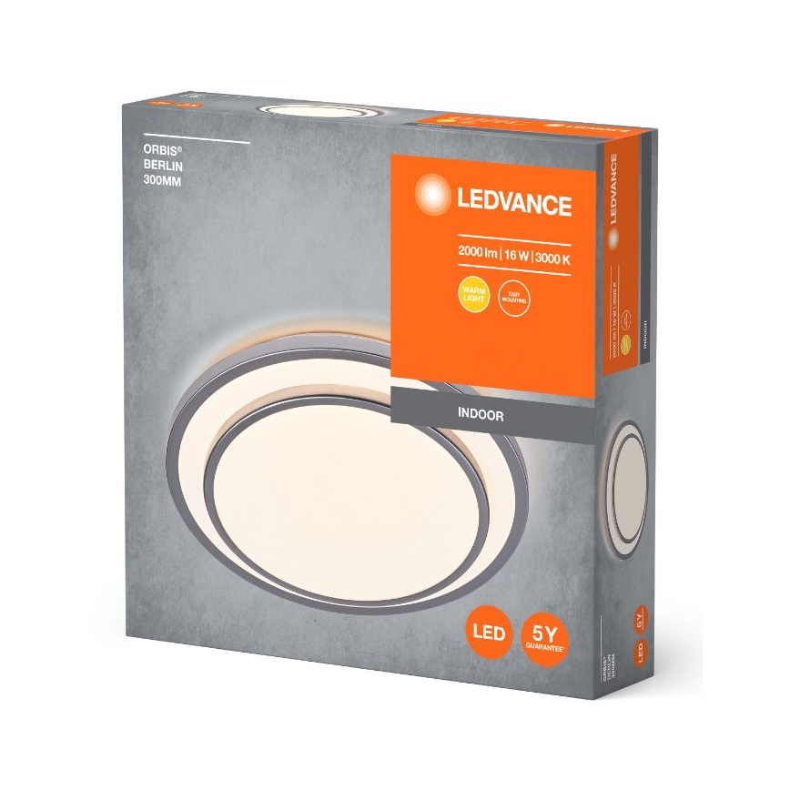 Ledvance - LED taklampa ORBIS BERLIN LED/16W/230V silver