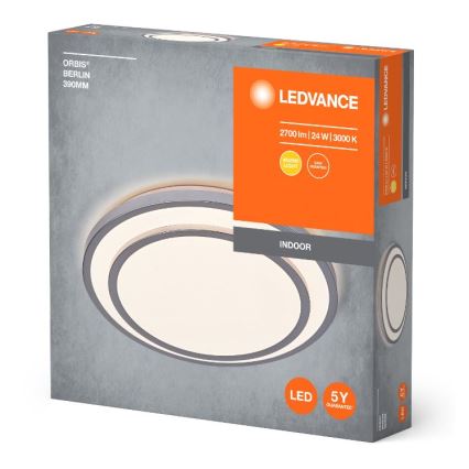 Ledvance - LED taklampa ORBIS BERLIN LED/24W/230V silver