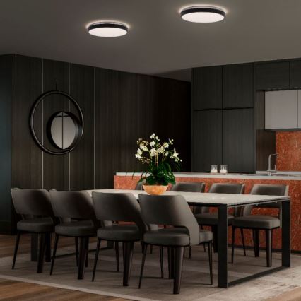 Ledvance - LED taklampa ORBIS LONDON LED/16W/230V svart