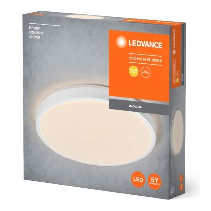 Ledvance - LED taklampa ORBIS LONDON LED/24W/230V vit
