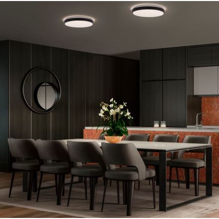 Ledvance - LED taklampa ORBIS LONDON LED/36W/230V svart
