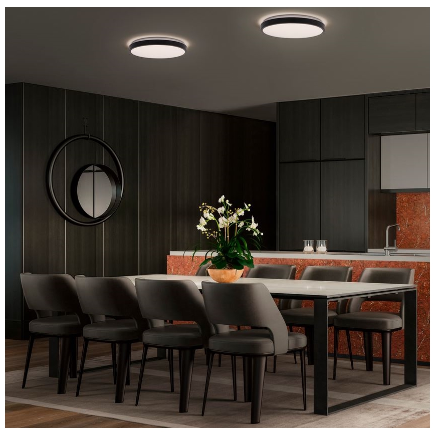 Ledvance - LED taklampa ORBIS LONDON LED/36W/230V svart