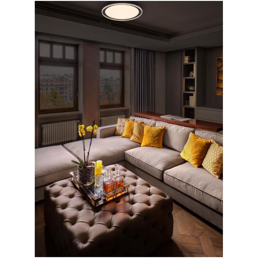 Ledvance - LED taklampa ORBIS PEDERSON LED/24W/230V diameter 45 cm svart