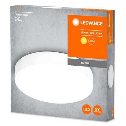 Ledvance - LED taklampa ORBIS SLIM LED/20W/230V vit