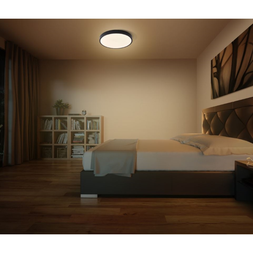 Ledvance - LED taklampa ORBIS SLIM LED/36W/230V svart
