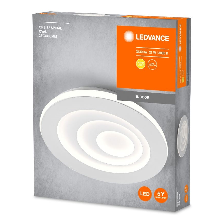 Ledvance - LED taklampa ORBIS SPIRAL LED/27W/230V