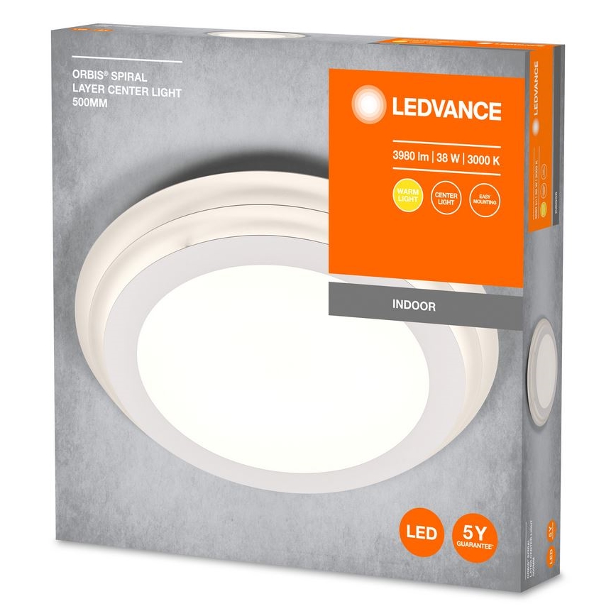 Ledvance - LED taklampa ORBIS SPIRAL LED/38W/230V
