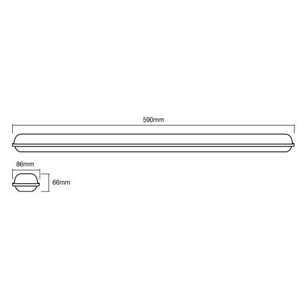 Ledvance - LED Technical ljus SUBMARINE LED/18W/230V IP65