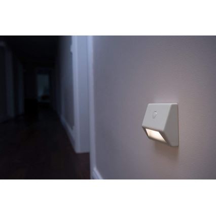 Ledvance - LED trappbelysning med sensor NIGHTLUX LED/0,25W/3×AAA IP54