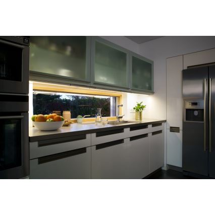 Ledvance - LED-underskåpsarmatur med sensor FLAT LED/12W/230V 3000K