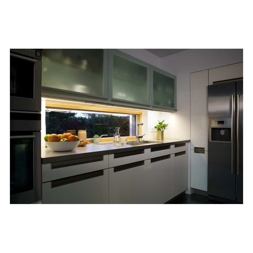 Ledvance - LED-underskåpsarmatur med sensor FLAT LED/12W/230V 3000K