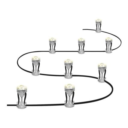 Ledvance - LED Utomhus dekorativbelysning prick 9xLED/0,7W/230V IP65