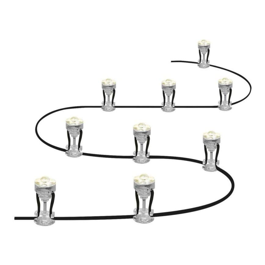 Ledvance - LED Utomhus dekorativbelysning prick 9xLED/0,7W/230V IP65