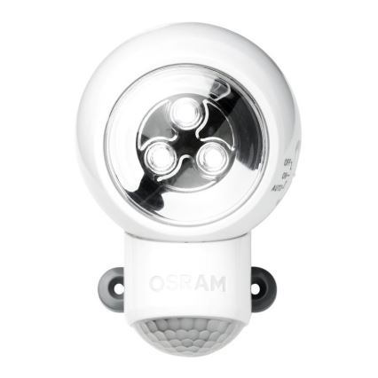 Ledvance -LED utomhus orienteringsbelysning med sensor SPYLUX LED/0,3W/3xAA IP43