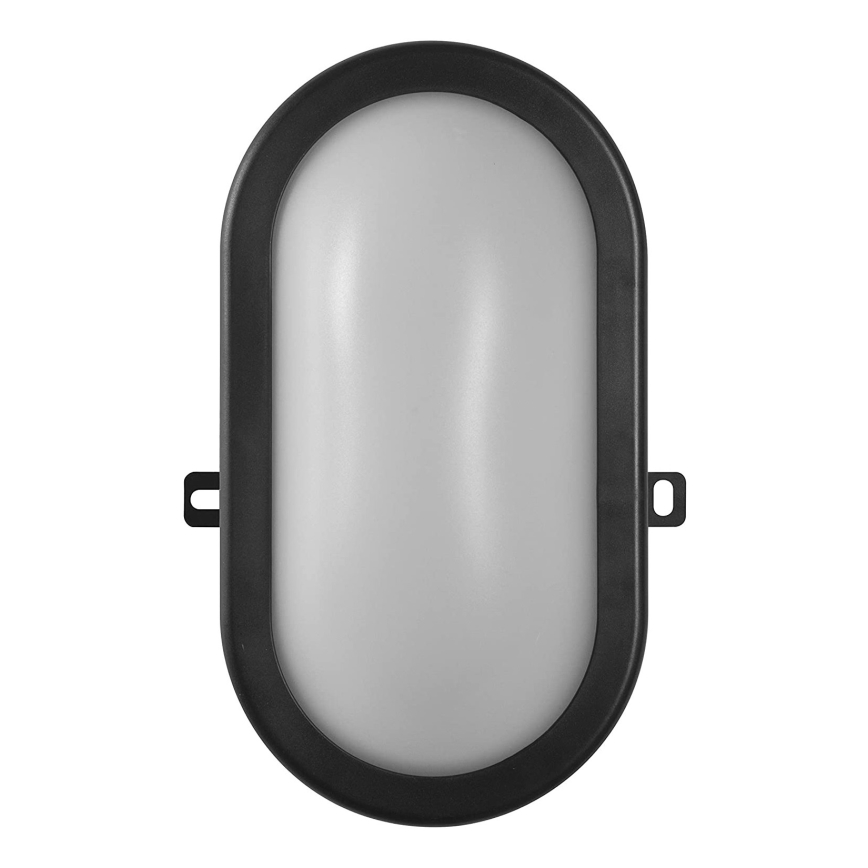 Ledvance - LED Utomhus Väggbelysning BULKHEAD LED/11W/230V IP54 svart