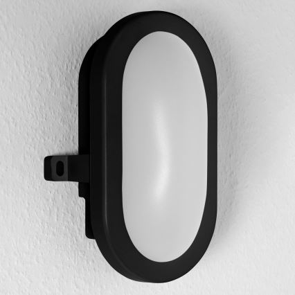 Ledvance - LED Utomhus Väggbelysning BULKHEAD LED/11W/230V IP54 svart