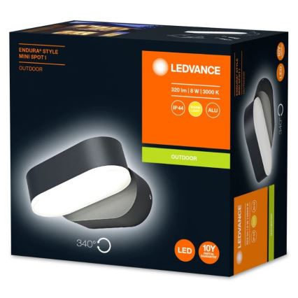 Ledvance - LED Utomhus Väggbelysning ENDURA LED/8W/230V IP44