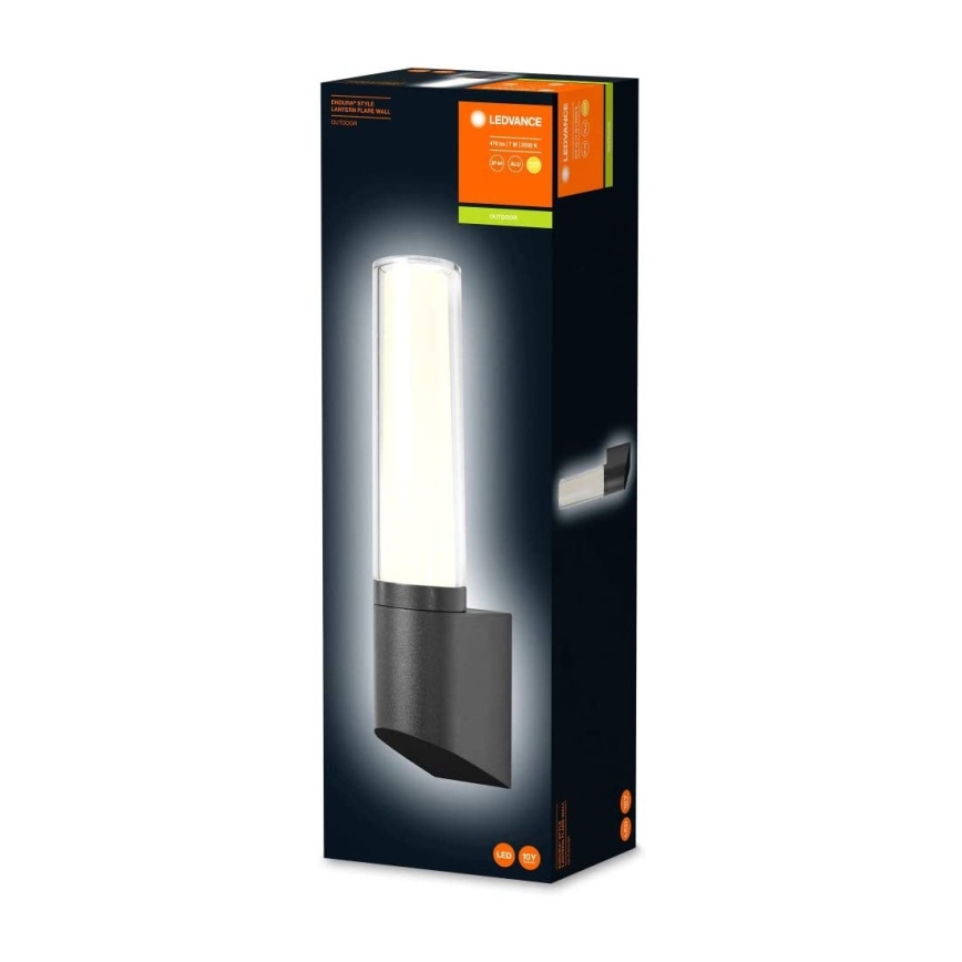 Ledvance - LED Utomhus Väggbelysning FLARE 1xLED/7W/230V IP44