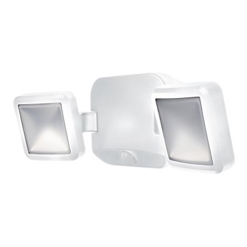 Ledvance - LED Utomhus Väggbelysning med sensor Batteri 2xLED/10W/6V IP54
