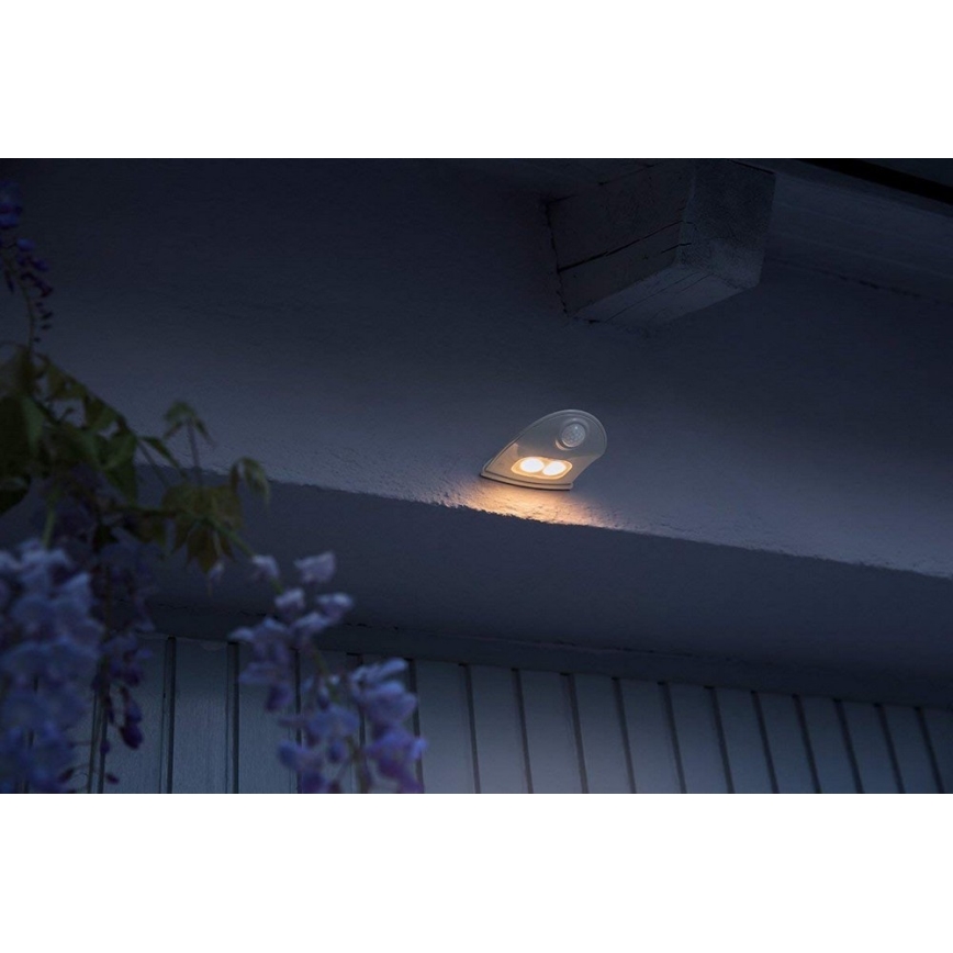 Ledvance - LED Utomhus Väggbelysning med sensor DOORLED LED/1W/4,5V IP54