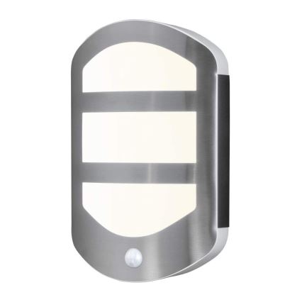 Ledvance - LED Utomhus Väggbelysning med sensor PLATE LED/12,5W/230V IP44