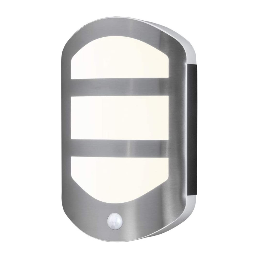 Ledvance - LED Utomhus Väggbelysning med sensor PLATE LED/12,5W/230V IP44