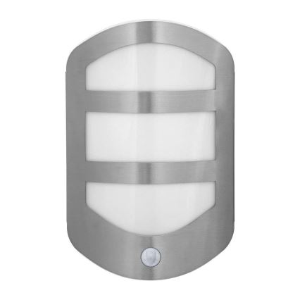 Ledvance - LED Utomhus Väggbelysning med sensor PLATE LED/12,5W/230V IP44
