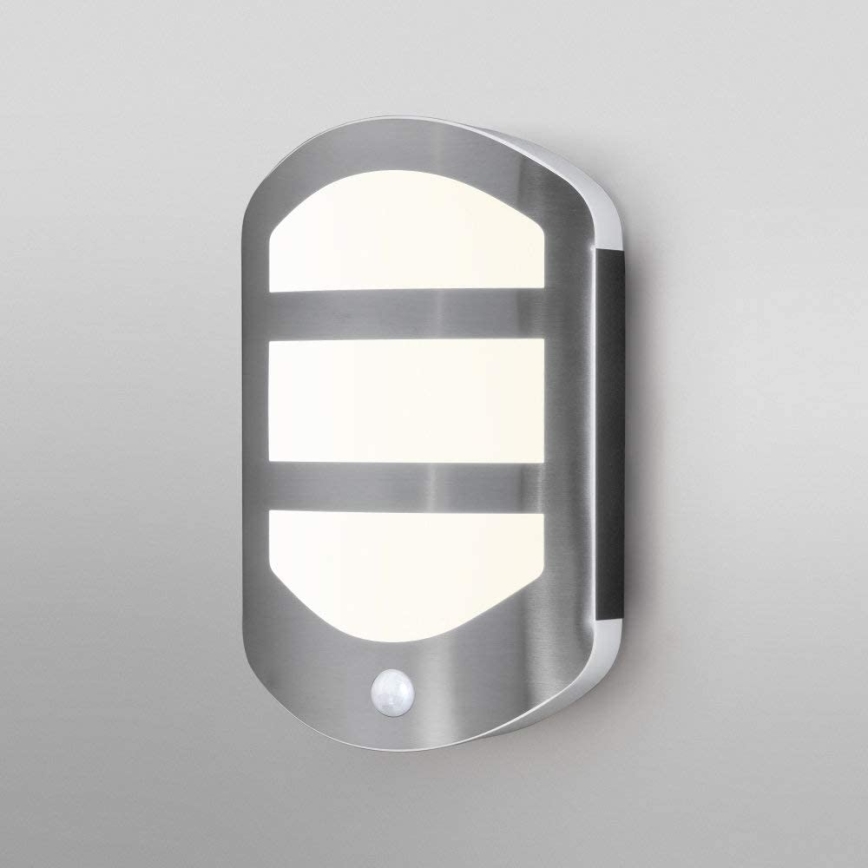Ledvance - LED Utomhus Väggbelysning med sensor PLATE LED/12,5W/230V IP44