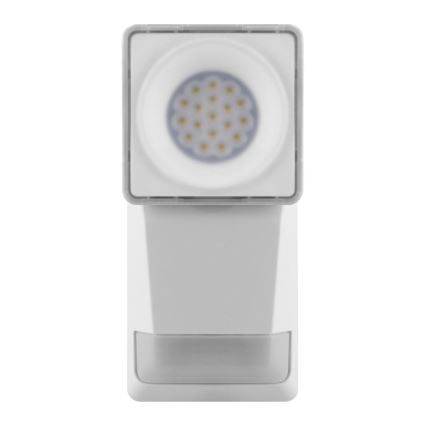 Ledvance - LED Utomhus Väggbelysning med sensor SPOT LED/8W/230V IP55 vit