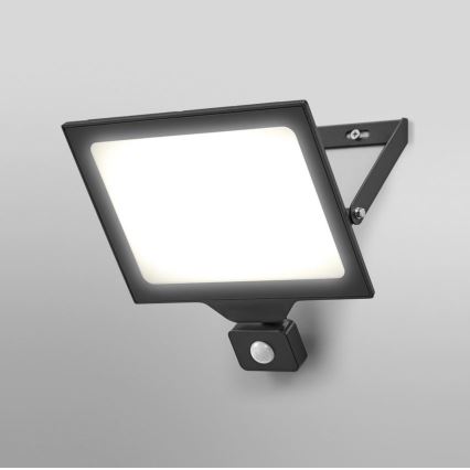 Ledvance - LED Väggstrålkastare för utomhusbruk med sensor FLOODLIGHT ESSENTIAL LED/100W/230V IP65