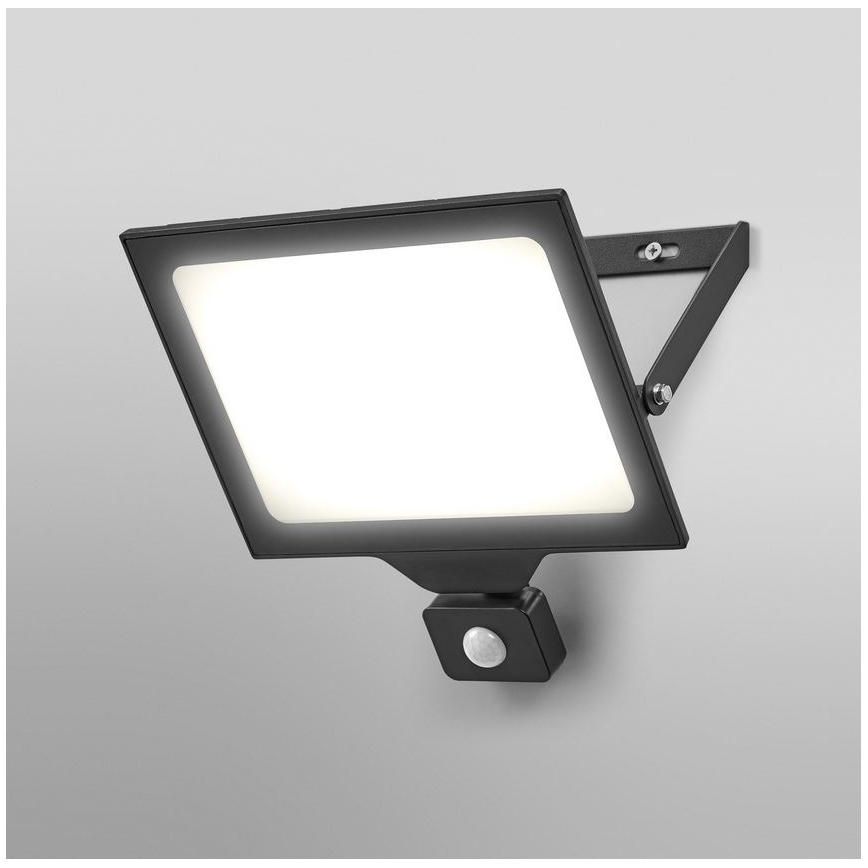Ledvance - LED Väggstrålkastare för utomhusbruk med sensor FLOODLIGHT ESSENTIAL LED/200W/230V IP65