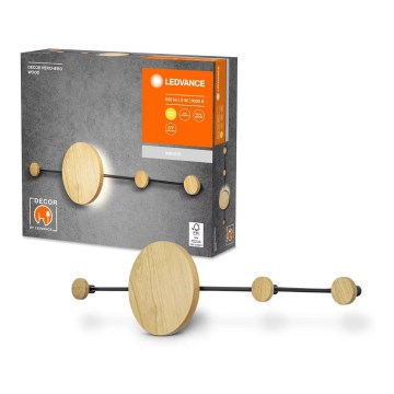 Ledvance - LED väggbelysning DECOR WOOD LED/6W/230V