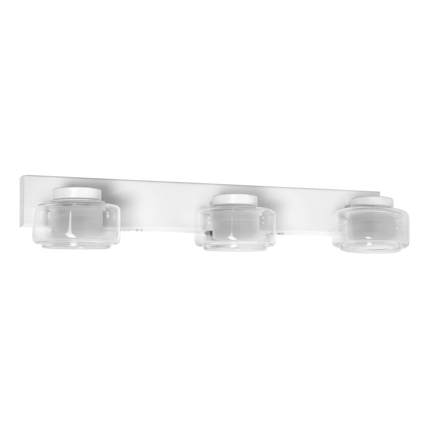Ledvance - LED Vägglampa för badrum ORBIS FLAME 3xLED/5,5W/230V 3000/4000K IP44 vit