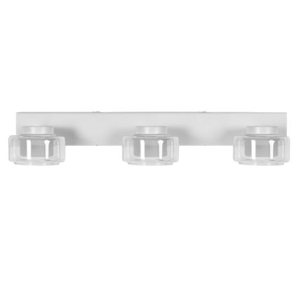 Ledvance - LED Vägglampa för badrum ORBIS FLAME 3xLED/5,5W/230V 3000/4000K IP44 vit