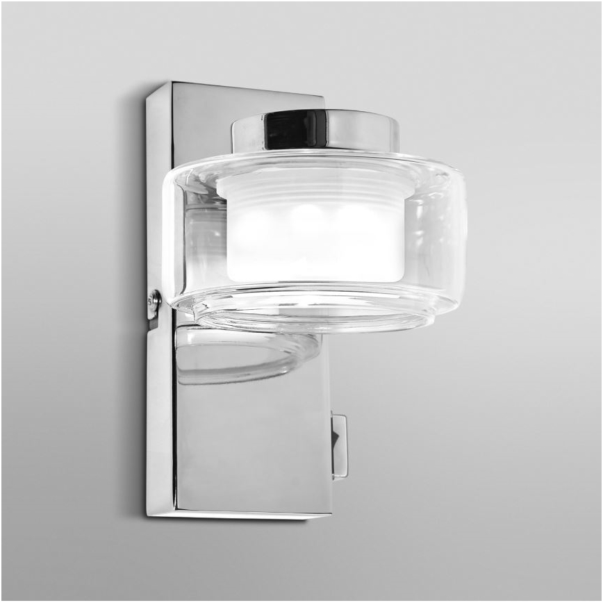 Ledvance - LED Vägglampa för badrum ORBIS FLAME LED/5,5W/230V 3000/4000K IP44 krom