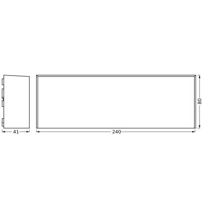 Ledvance - LED vägglampa för utomhusbruk ENDURA STYLE IVO LED/6,5W/230V IP65